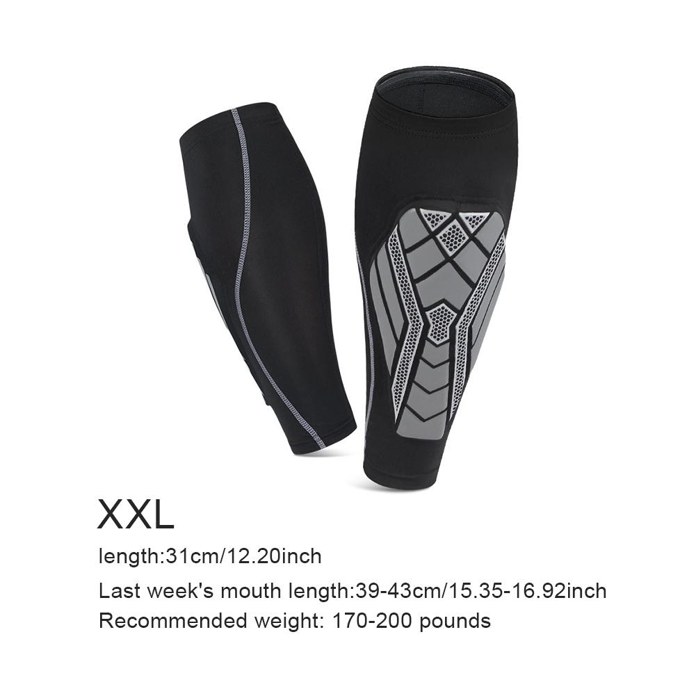 Comfort Youth Soccer Shin Guard Leg Sleeve Reduce Shocks and Injuries Soccer Shin Guards Sleeve for Kicking Ball Running Cycling