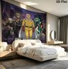 Onepunch Man Wall Tapestry Aesthetic Wall Hanging Printed Fabric Blanket Decorative Tapestries For Bedroom Living Room Home Decor