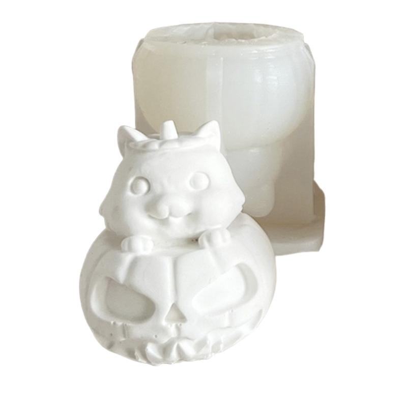 3D Cartoon Animal Silicone Molds Baking Molds Handmade Rabbits Chicken Plaster Molds Castings Molds Craft Supplies