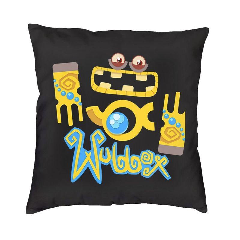Fashion My Singing Monsters Game Anime Cartoon Throw Pillow Cover Home Decorative Custom Square Cushion Cover 45x45 Pillowcover