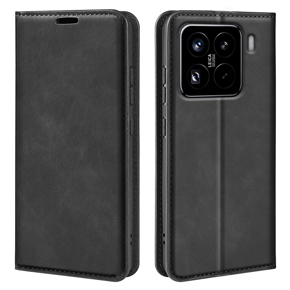 For Xiaomi 15 Pro Case Skin-Touch Leather Wallet Phone Cover