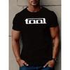 Tool Printed T-Shirt, Men's Cotton T-Shirt, Summer Casual Short Sleeve T-Shirt