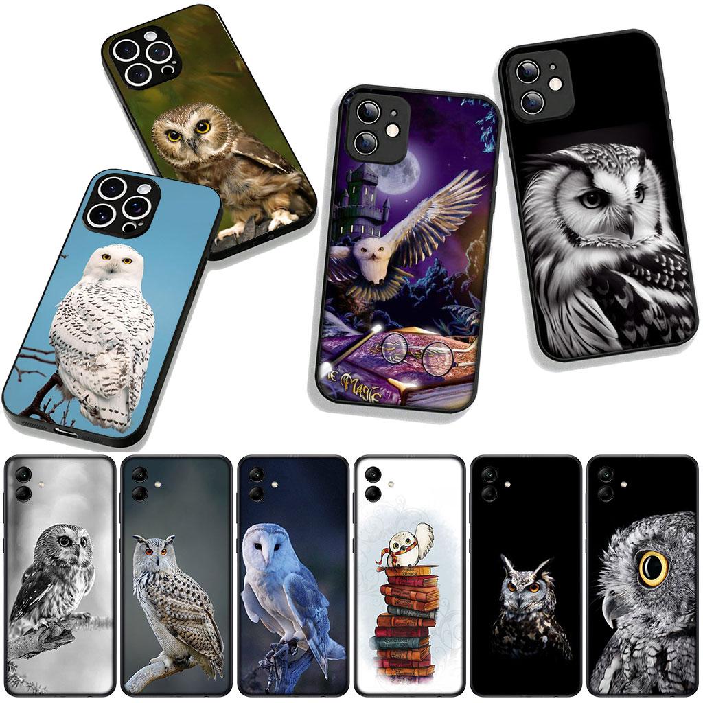 Cover for Xiaomi Poco F7 F6 F8 Ultra F5 X7 X6 X5 X3 NFC M7 M6 Pro C85 C75 C65 C71 C61 Phone Case Bird Owl Wallpaper