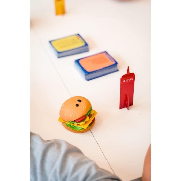 BURGER QUIZ V2 - Brettspiel - DUJARDIN - Messen Sie sich in Duellen mit verrückten Witzen
