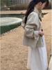 Women's Korean Chic Motorcycle Jacket: Versatile Zippered Long-Sleeve in Spring/Autumn Style