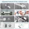 Child Safety Lock Baby Drawer Lock Child Anti-opening Cabinet Door Refrigerator Lock Buckle Baby Anti-pinch Safety Buckle