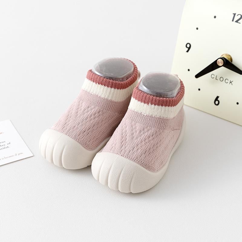 

Baby Learning To Walk Flying Woven Shoes Soft Soled Anti Slip Breathable Mesh Shoes 11.5cm