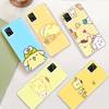 JZ12 Pom Pom Purin Transparent Case for Samsung A04 A14 A23 M33 M53 Realme 10 9 C35 C55 VIVO Y02 X80 Infinix Hot 30 Note 11 Tecno Spark 8P Pro