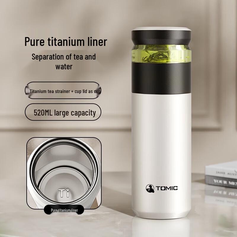 Temeike Ceramic Lined Tea Infuser Thermos