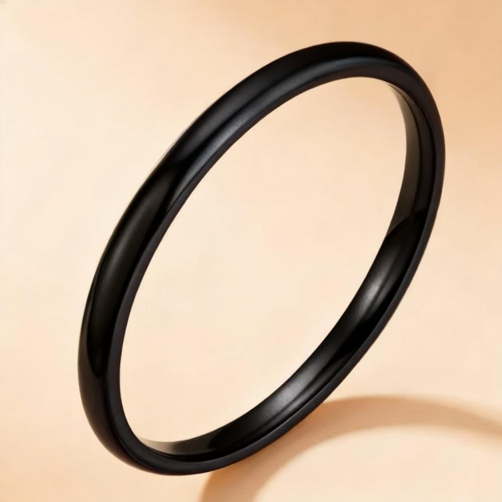 Stainless Steel Ring, Non-fading, Instagram-style Matte Finish, Trendy Men’s Ring with a Niche Design, Minimalist Titanium Steel Band.