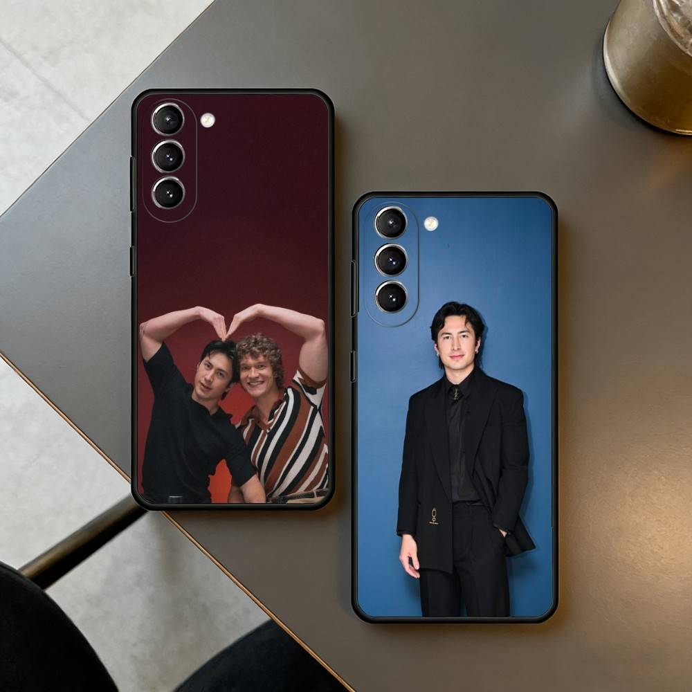 Hudson Williams Shane Hollander Phone Case For Samsung S25,24,23,22,30,21,10,9,Ultra,Plus,Lite,FE,4,5 G Soft Black Case