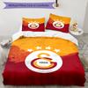 3pcs Football Team (28) Design Cover Set - HD Printed Bedding with 1 Cover and 2 Pillowcases - Perfect for Home and Dorm Decor