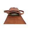 Briefcase School Crossbody Bags Leather Messenger Bag Laptop Satchel