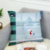 H-Henry Art Pillow Case For Car Sofa Decorative Home Double-sided Print Plush Square Throw Pillow Cushion Cover