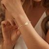 Catlica Bracelet for Women, 14 Karat Gold