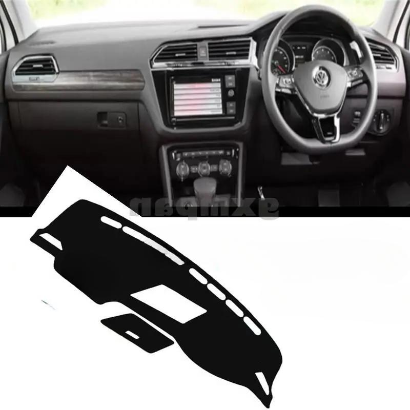 

Защитная накладка на приборную панель для Volkswagen VW Tiguan MK2 Аксессуары Коврик-накладка от солнца на приборную панель Защита от ультрафиолета 2017 2018 2019 2020 Polyester&Four Seasons
