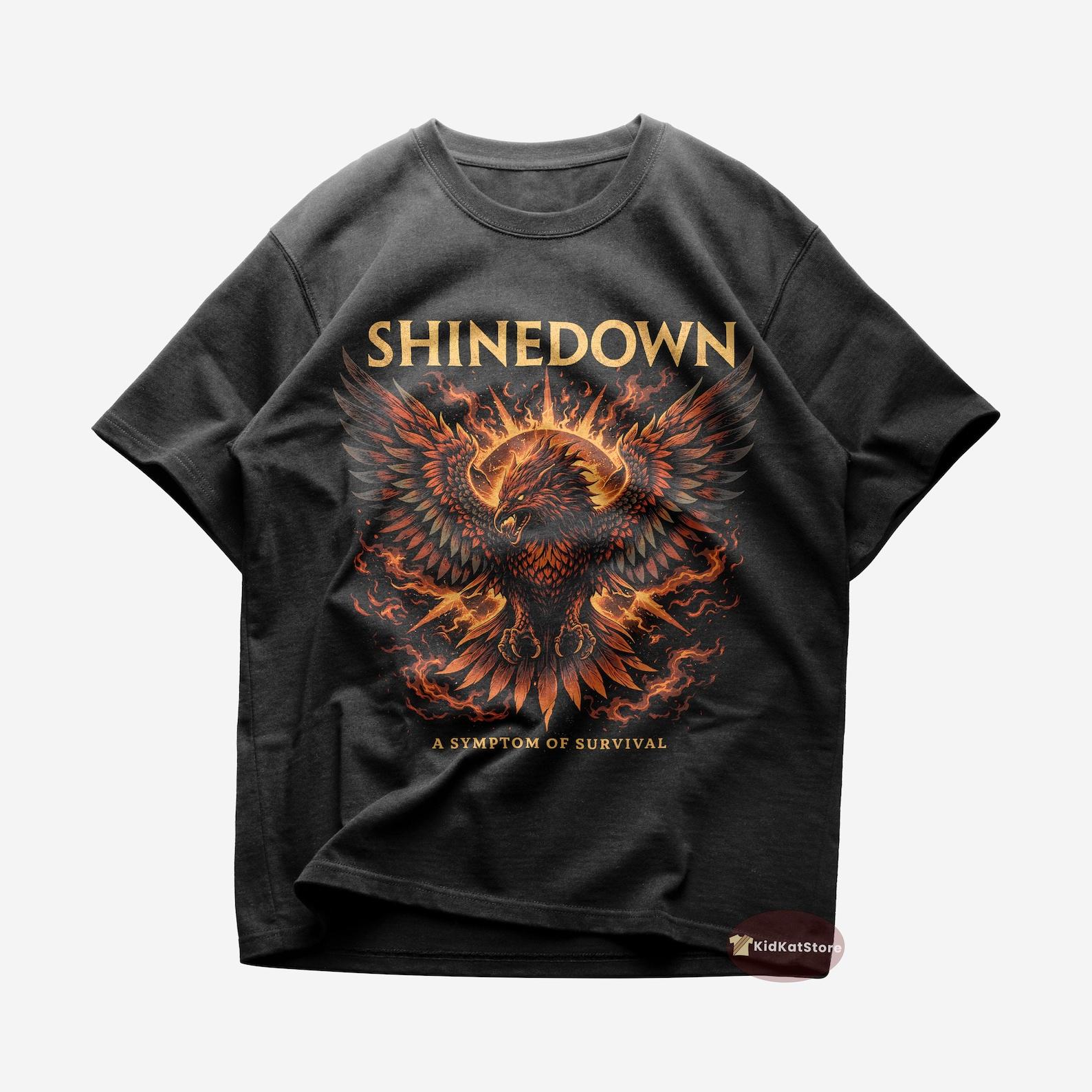 Shinedown T shirt - 45 - Monsters - Shinedown Merch - Unisex Rock Tee - Gift for Rock Lovers - Premium Music Apparel - Rock Merch 3XL