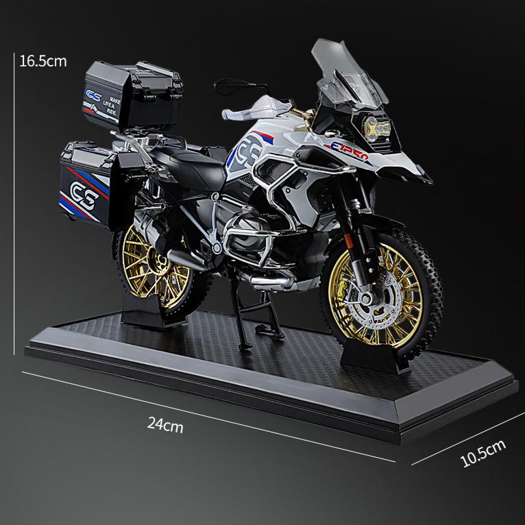 BMW R1250 GS Adventure 1:10 Die-Cast Simulation Motorcycle Model Toy