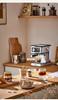 Coffee Machine MK-901 20Bar, Cappuccino Machine with Milk Cream Steam Stick, Semi-automatic Self-service Restaurant Gift