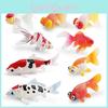 Modelo de Peixe de Aquário Pvc Carpa Koi Animal Marinho Decoração Para Exposição em Casa ou Escritório