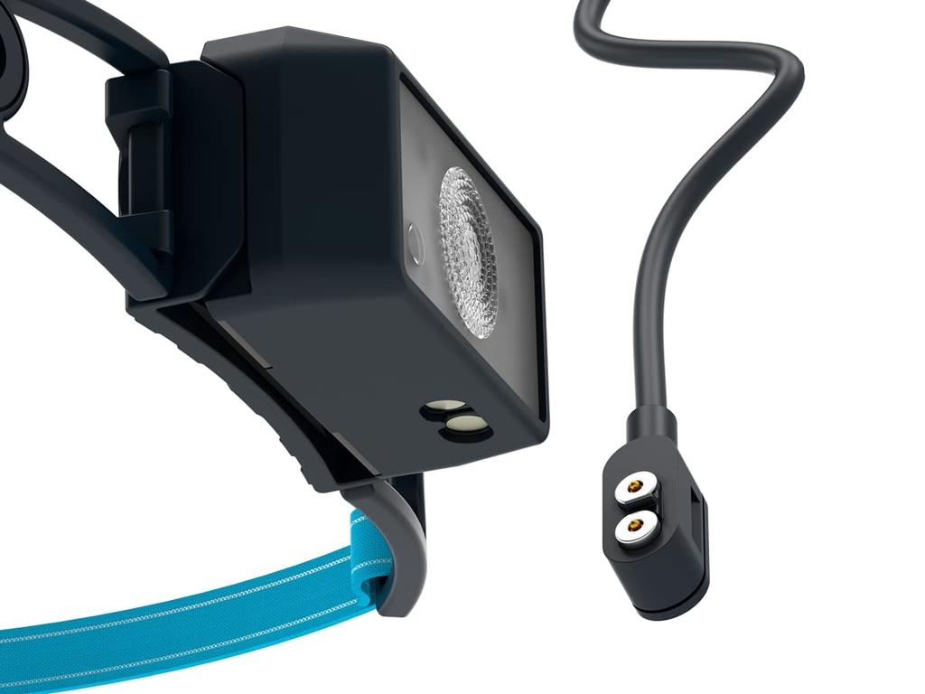 Ledlenser NEO1R LED Perfect for 502713 Japanese Headlamp, Black/Blue, Rechargeable, Ultra-Lightweight, 39g, Compact, Outdoors, Running, Black/Blue,