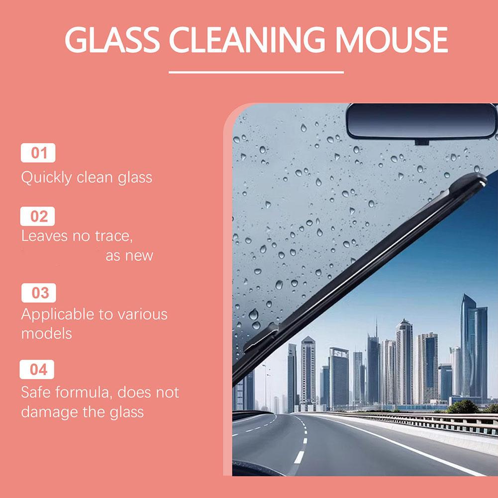 Car Glass Oil Film Remover Glass Cleaning Board Compound Coating Clear Glass Auto Window Windshield Cleaner Car Detailing T L4N1
