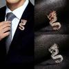 1 Pcs Dragon Collar Men's Badge Gift Jewelry Brooch Pins Corsage Suit Accessories