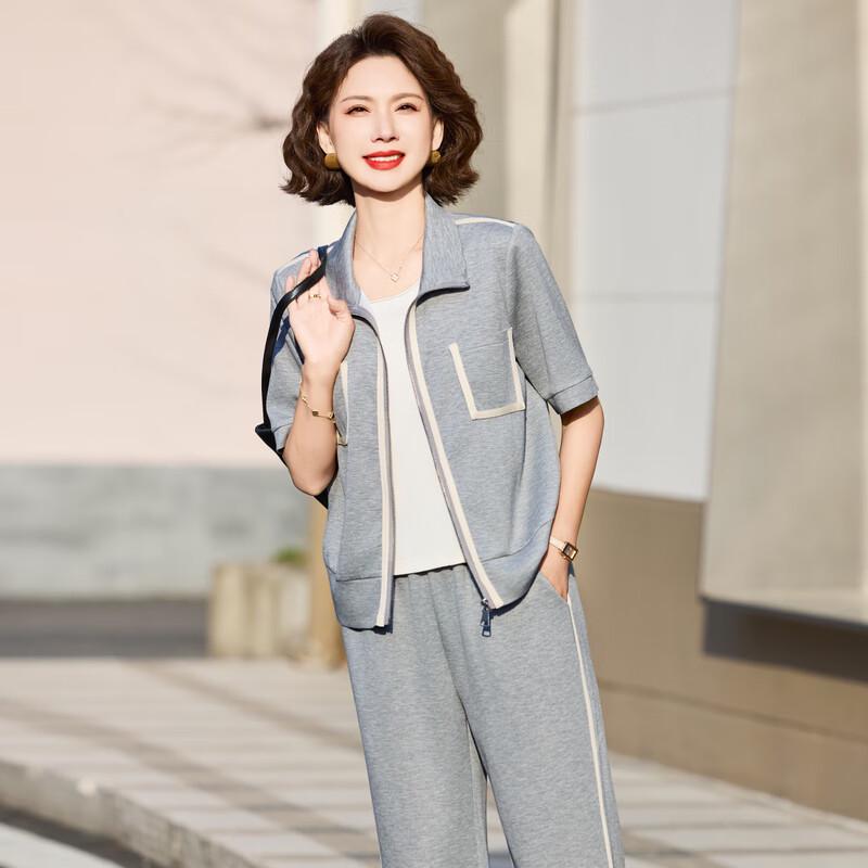 Women's Loose Short-Sleeve T-Shirt & Casual Set