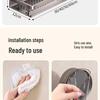 No-Drill Suction Cup Bathroom Shelf for Toiletries and Cosmetics
