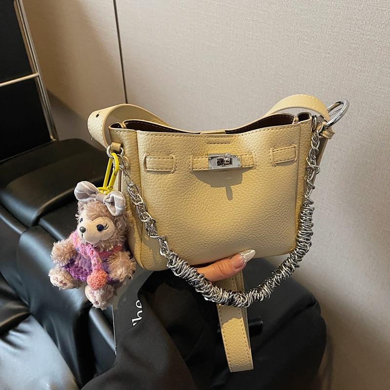 

Женская сумка Новая сумочка Мать и дитя Сумка-мессенджер No pendant светло-желтого