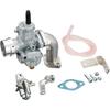 KITACO Big Cab Kit Keihin PC20 Intake Port Diameter 22- Compatible with Super Cub 50/Little Cub 110-1087516 Silver