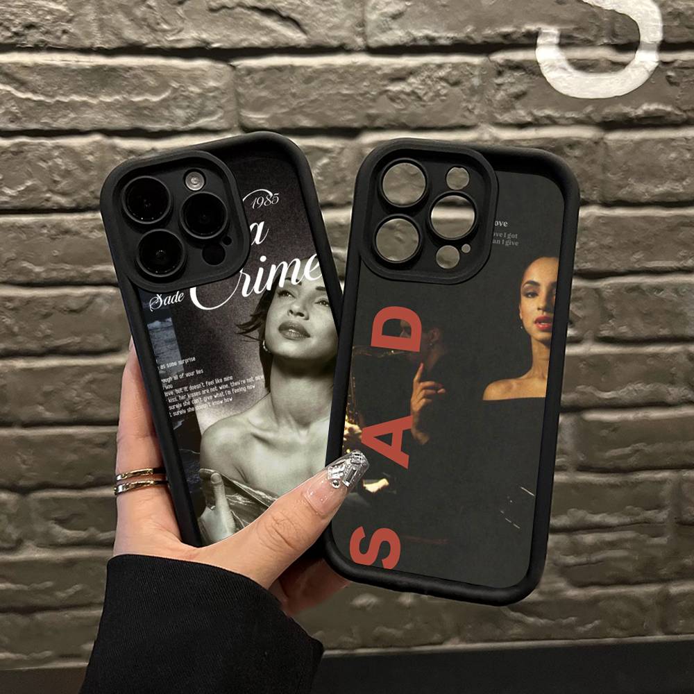 Singer Sade Adu Phone Case For IPhone 17 16 15 14 Plus 13 12 11 Pro Max Silicone Cover