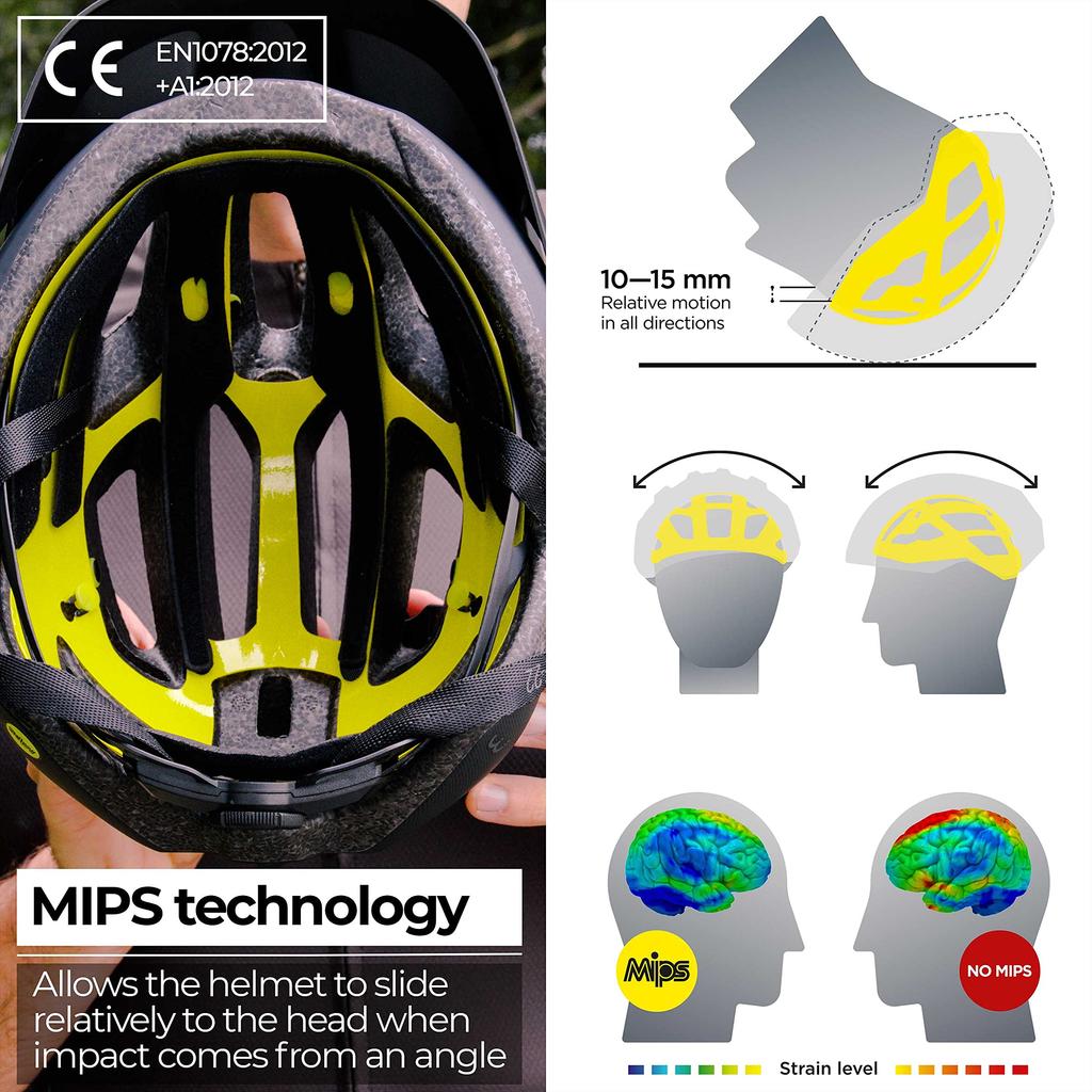 BBB Helmet Matte Black S Dune MIPS [52-55cm] 2.0 BHE-22B