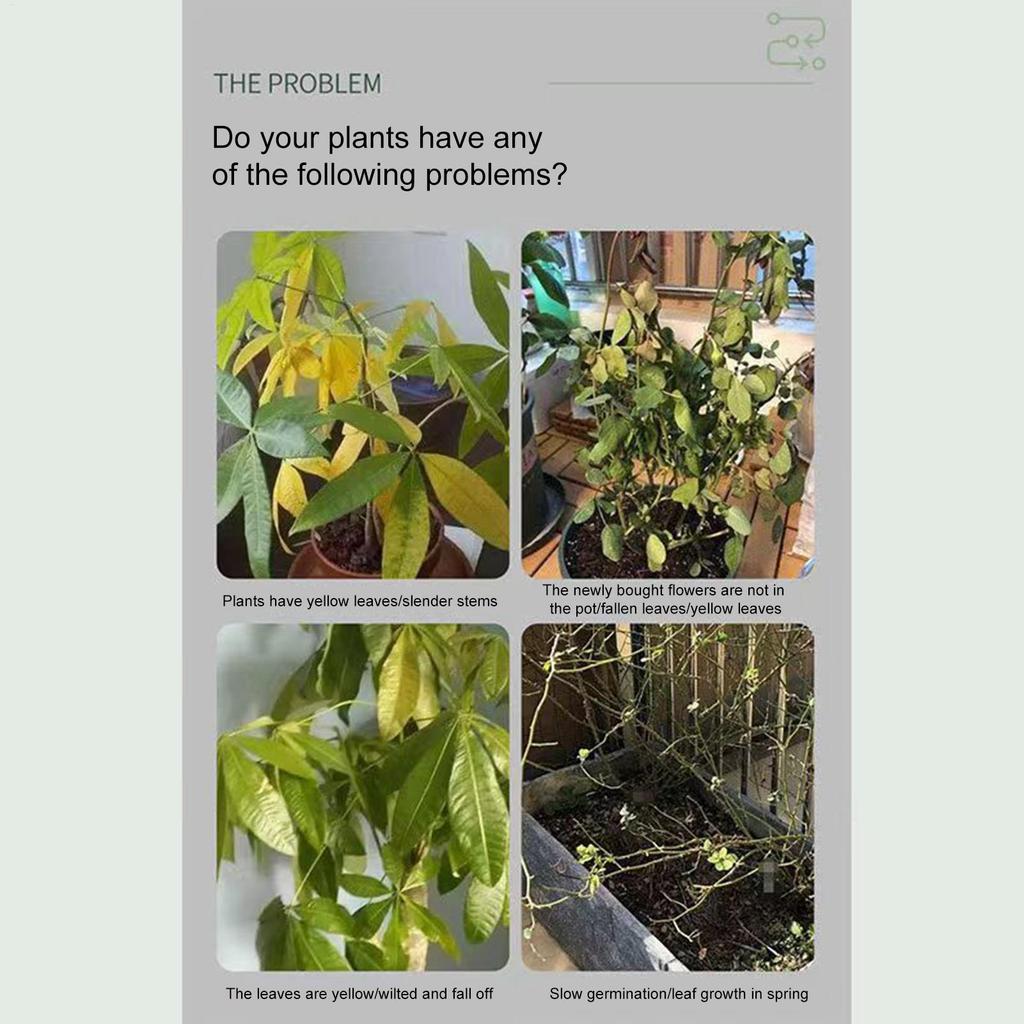 50ml Plant Root Stimulator, Liquid Fertilizer Nutrient Solution for Faster Growth, Indoor Outdoor Root Booster for Home Garden