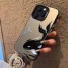 The new ink whale is suitable for iphone17 mobile phone case Apple 15promax/14 personality 13pro16 Europe and America