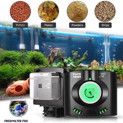 Automatic Fish Food Feeder Timer Auto Feeders Dispenser For