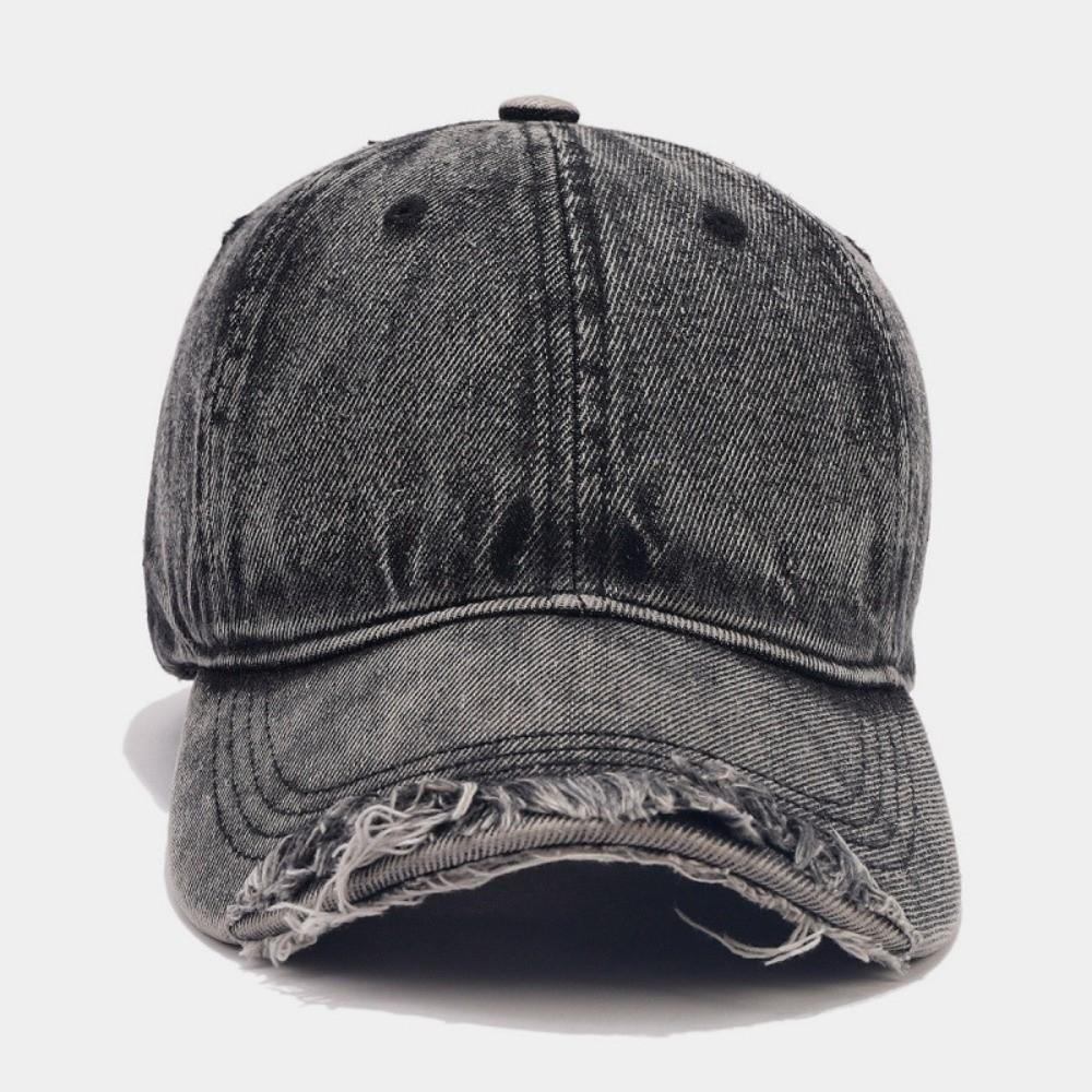 Adjustable Duckbill Hat Breathable Sun Protection Cap Casual Washed Baseball Cap