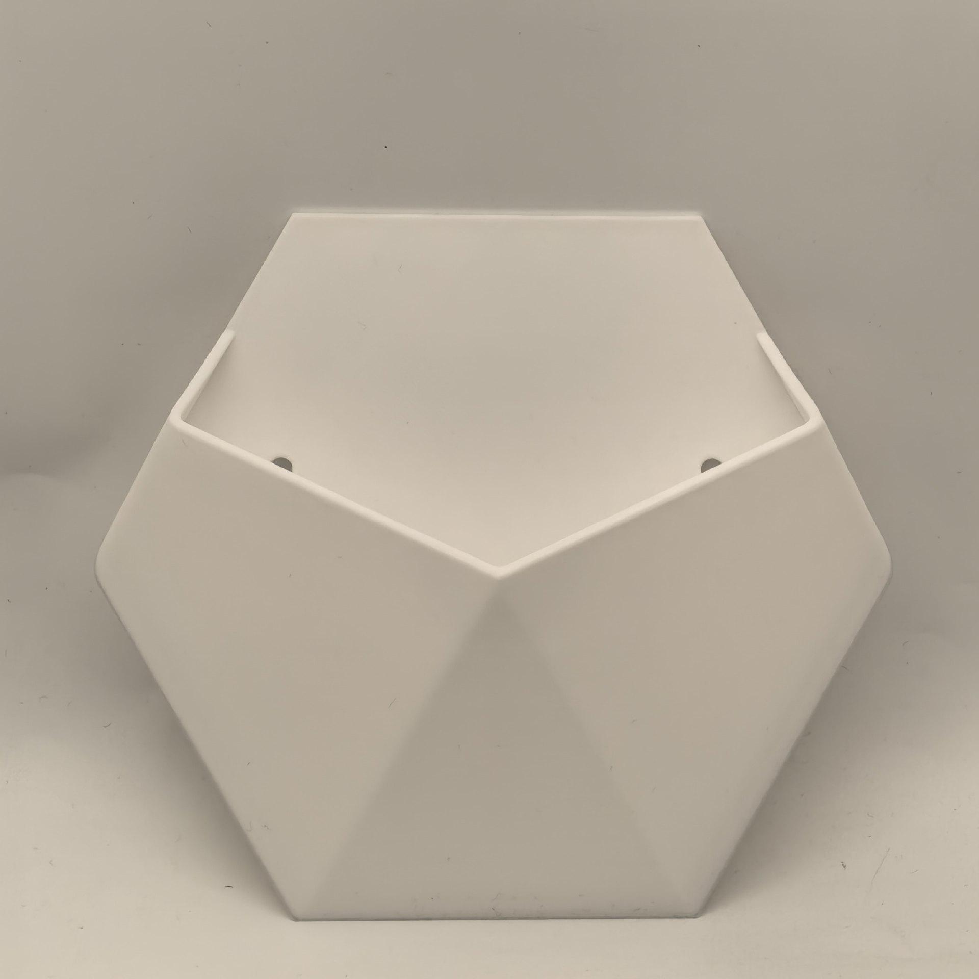 Neue 3D-Wandblumentopf-Dekoration – Heißer Verkauf! weiß
