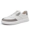 Spring Autumn Mens Sneakers Casual Sports Shoes for Men Lightweight Leather Vulcanize Shoes New Leisure Walk Skateboard Footwear