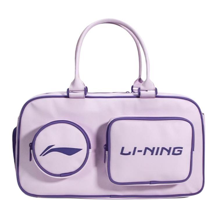 

Новая сумка через плечо из синтетической кожи LiNing, унисекс, фиолетовая, ABLV023-2 48.0*17.0*24.9CM