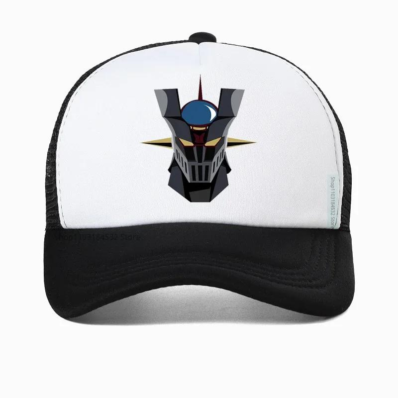 Unisex summer Dad hat Anime Mazinger Z baseball cap Für Männer Design Kurzarm Mode Benutzerdefinierte Plus Cartoon Camiseta hats