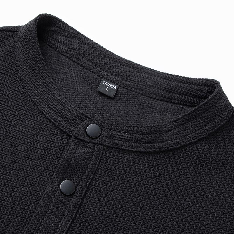 [Fashion Portal Collar] Spring Thin Fashion Versatile Casual T-shirt Sweatshirt