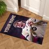 Yamal Customized Name Floor Rug Office Rug Perfect for Study room Decorate room Kitchen Entryway Anti-slip Rug Decorate Offices Best for Christmas