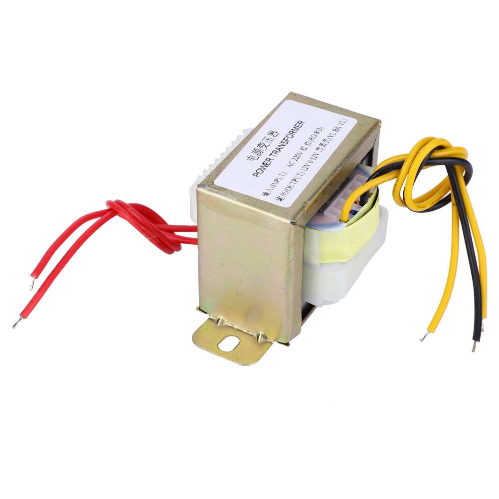 

Силовой трансформатор 12 В, 30 Вт, вход переменного тока, 220 В, выход переменного тока, 12 В переменного тока для 2,1-канальной платы усилителя