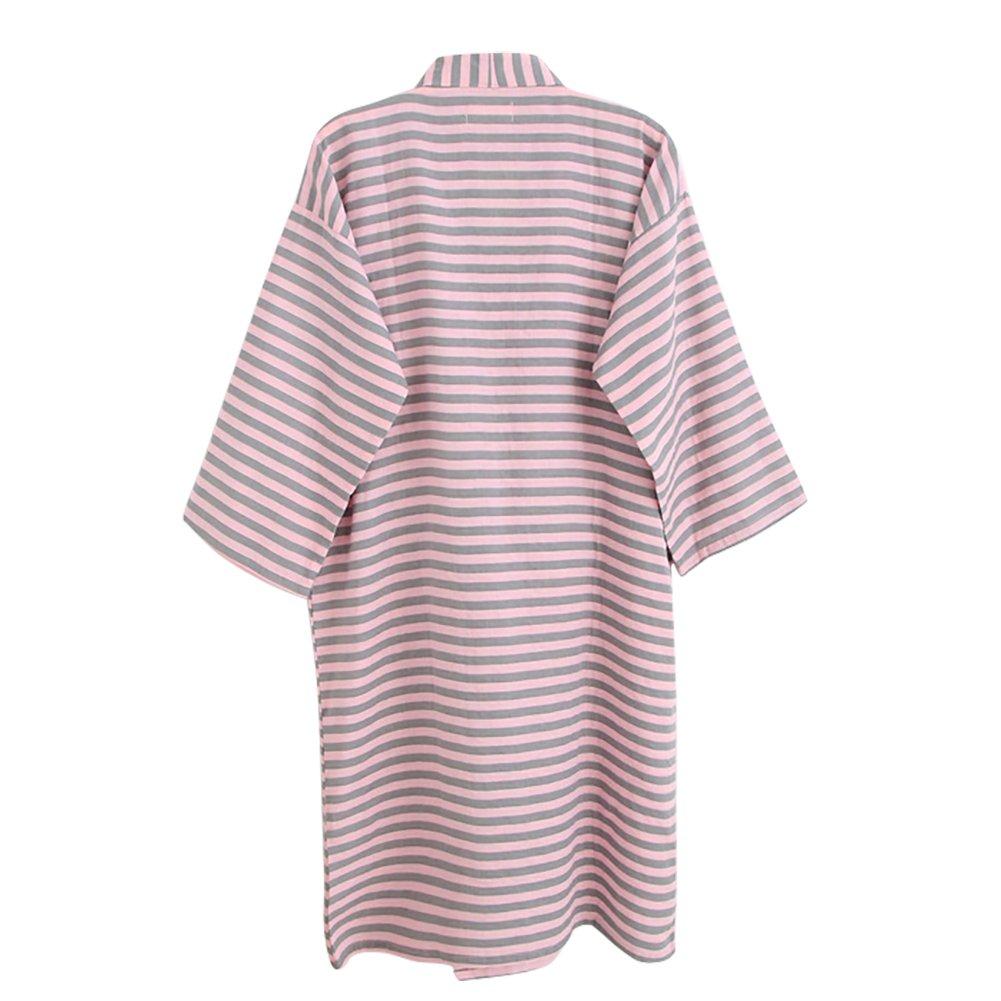 Soft to the Japanese Front Home Work Hotel [QCHOMEE] Bathrobe, Jinbei, Pajamas, Yukata, Men's, Women's, 100% Cotton, touch, style, opening, Nightwear,