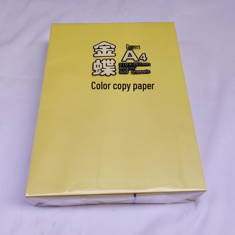 A4/A3 Color Copy Paper, 70g/80g, for Inkjet & Laser Printers - Ideal for Printing, Drafts, and Origami
