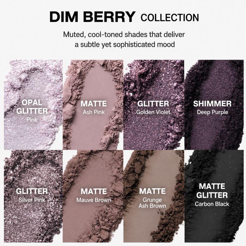 RISKY Pigment Eyeshadow Palette 7 Colors – High Pigment Blendable Eye Makeup Palette