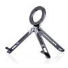 E12 Aluminum Alloy Portable Stand Magnetic Phone Holder Foldable Tablet Stand for Travel / Office / Self-Portrait