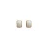 Red Drip Glaze Earrings: Elegant French Style for Autumn/Winter 2022