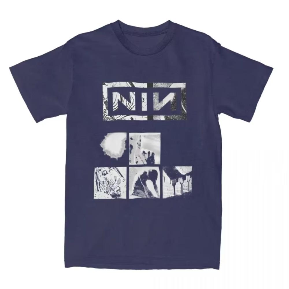 

Five Inch Box Tank Top Nine Inch Nails T-Shirt Beach Street Style T-Shirts Harajuku Tees Shirt for Mens Women Short-Sleeved Tops S